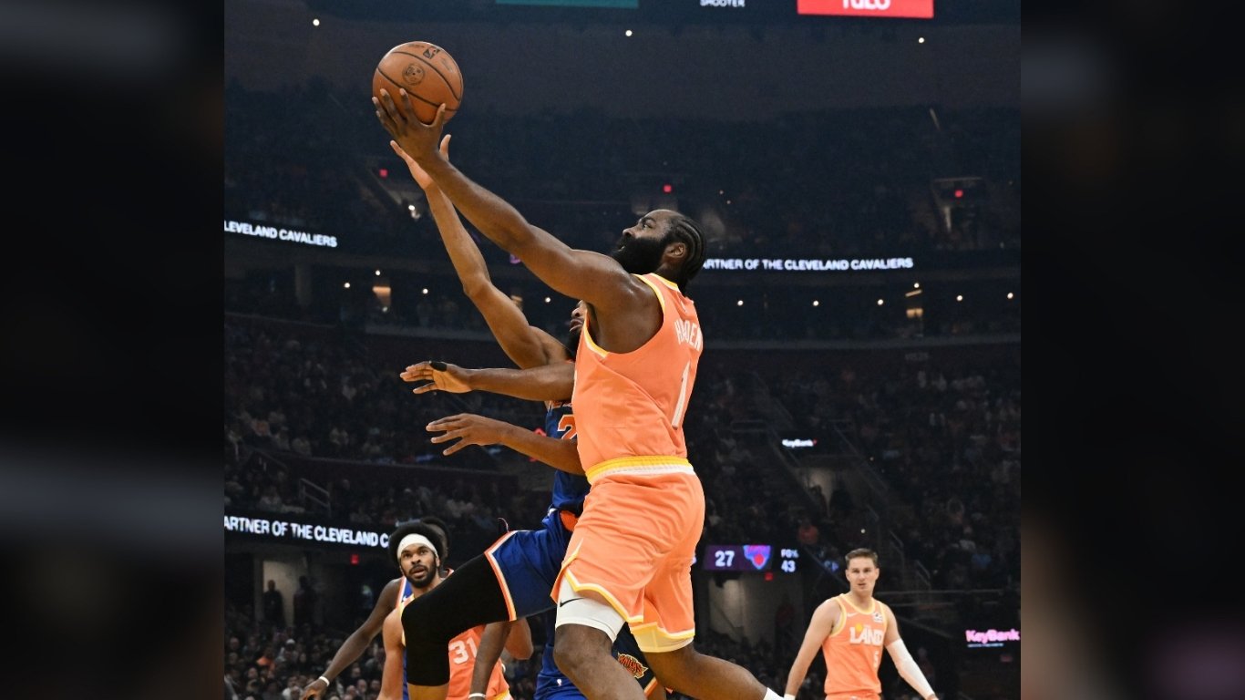 Harden hails ‘special’ Cavs after beating Knicks