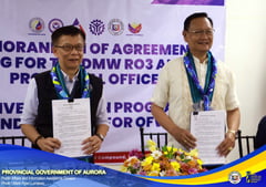 DMW, Aurora LGUs sign MOA to boost services for OFWs