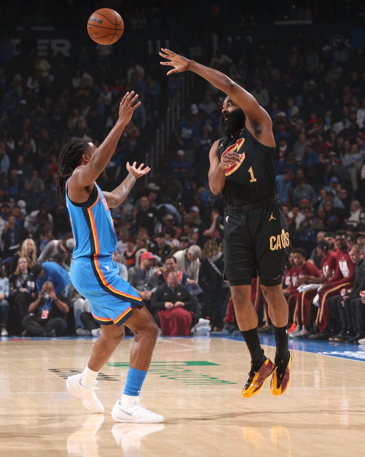 Harden suffers fractured thumb