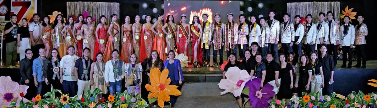 MR & Ms Young Padua organizers, judges, winners and contestants.