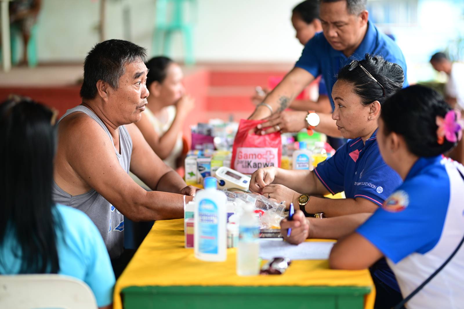VARIOUS free services such as medical assistance, consultations and pediatric checkups are part of the thrust of the foundation’s vision of giving back to the people.