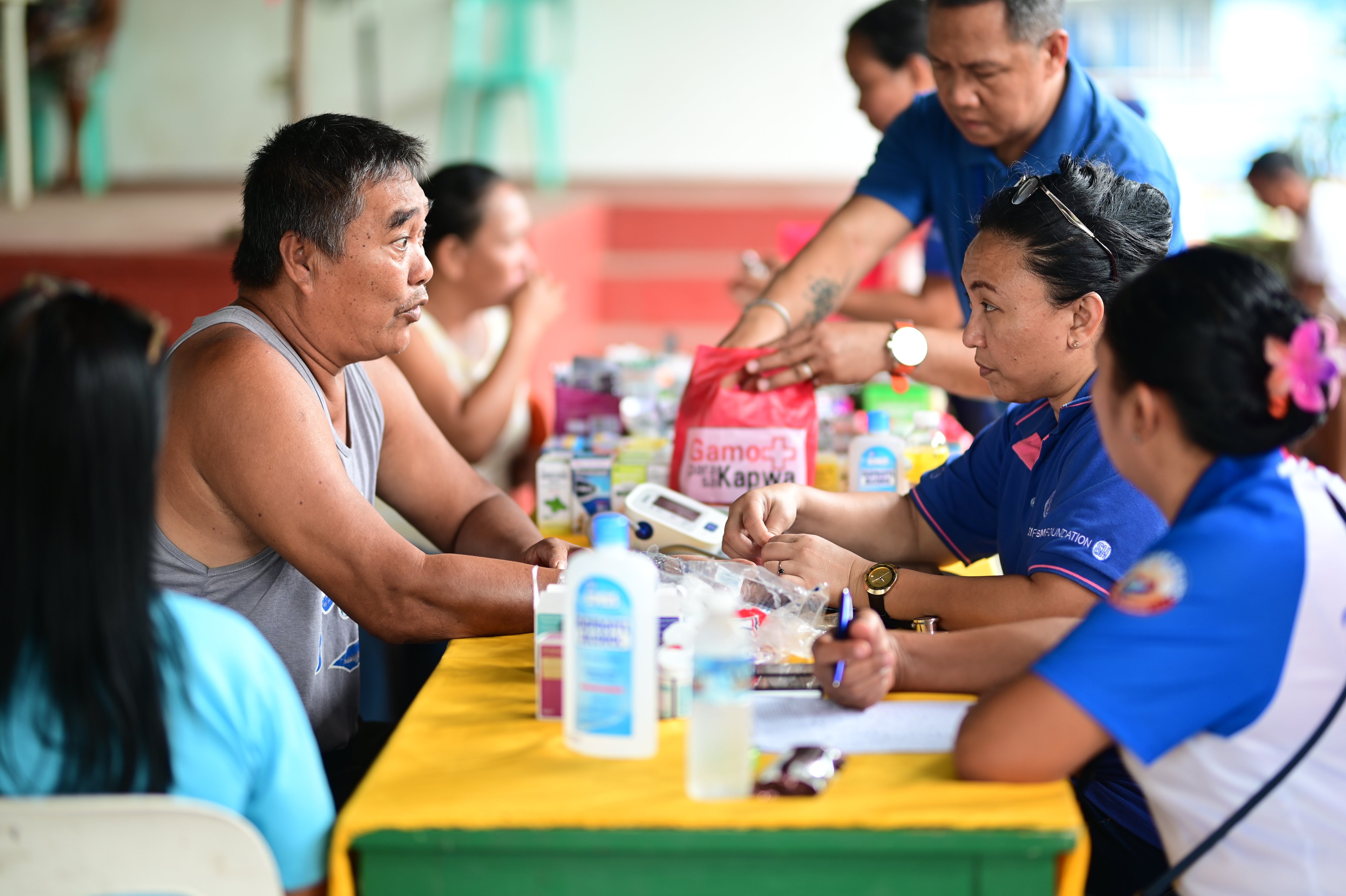 VARIOUS free services such as medical assistance, consultations and pediatric checkups are part of the thrust of the foundation’s vision of giving back to the people.