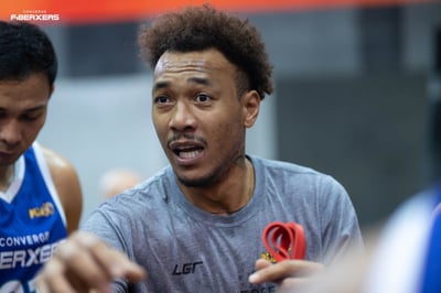 Abueva, Converge test Macau mettle