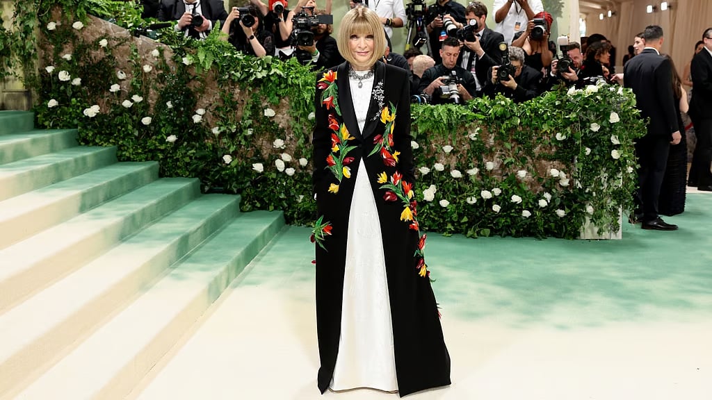 LONG-TIME Met Gala chair Anna Wintour’s long black coat with floral appliqués by the previously Jonathan Anderson-helmed Loewe was considered to be one of the best looks from the 2023 Met Gala. A stunning example of fashion as an expression of art.