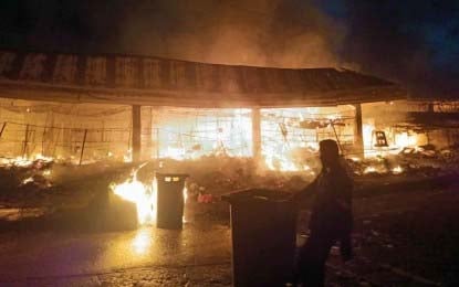 Blaze razes Zamboanga Public Market section