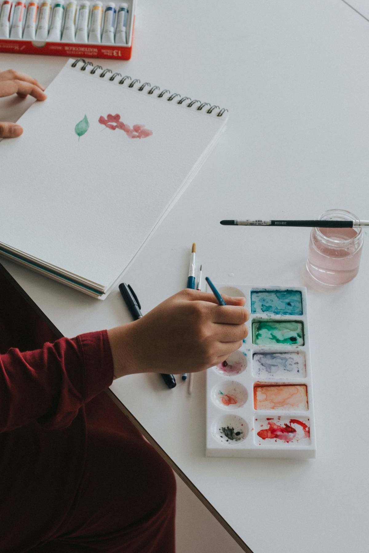 FROM blank canvas to infinite possibility.