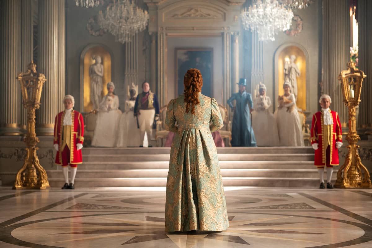 As Lady Whistledown, Penelope gained the attention of Queen Charlotte. The queen's expectations clashed with Penelope's growth and new perspective on gossip.
