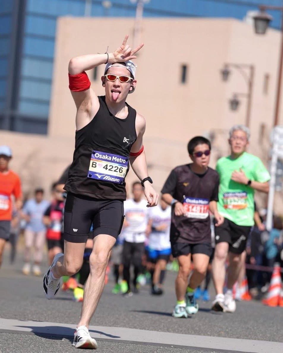 Jake Ejercito sets PR at Osaka Marathon