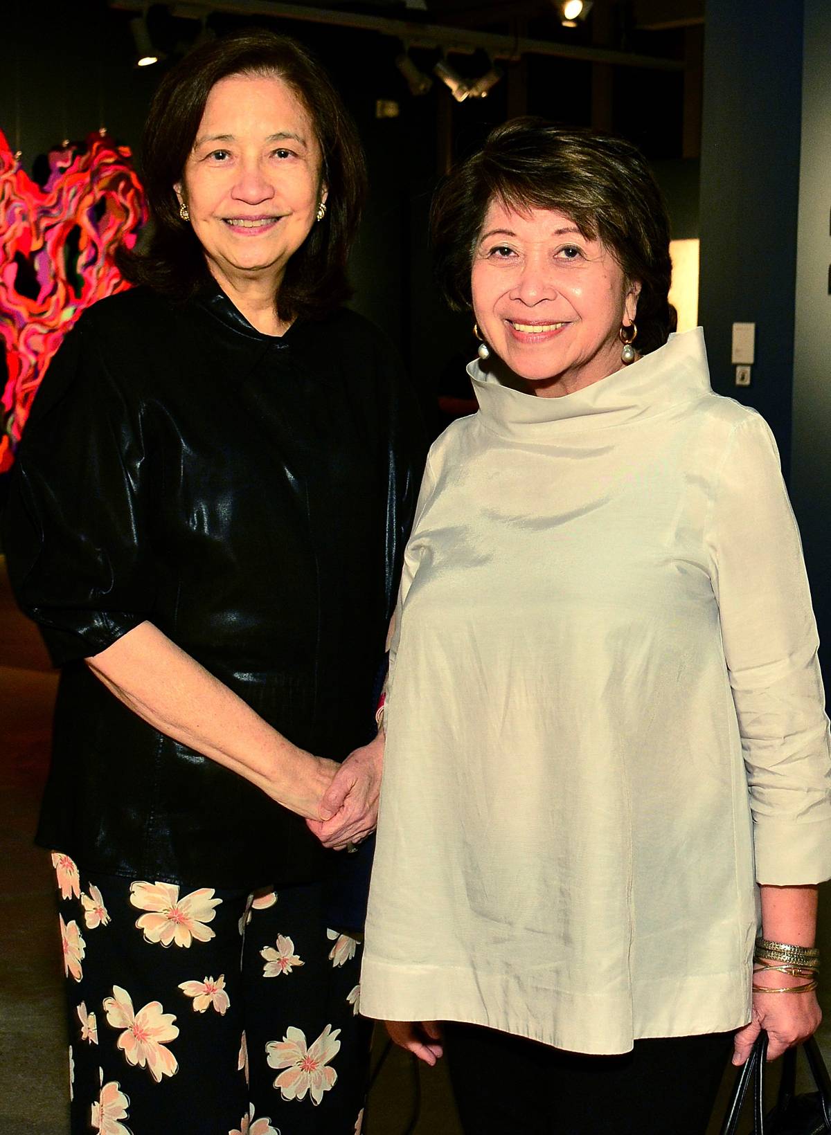 LIBET Virata and Met Museum president Tina Colayco.