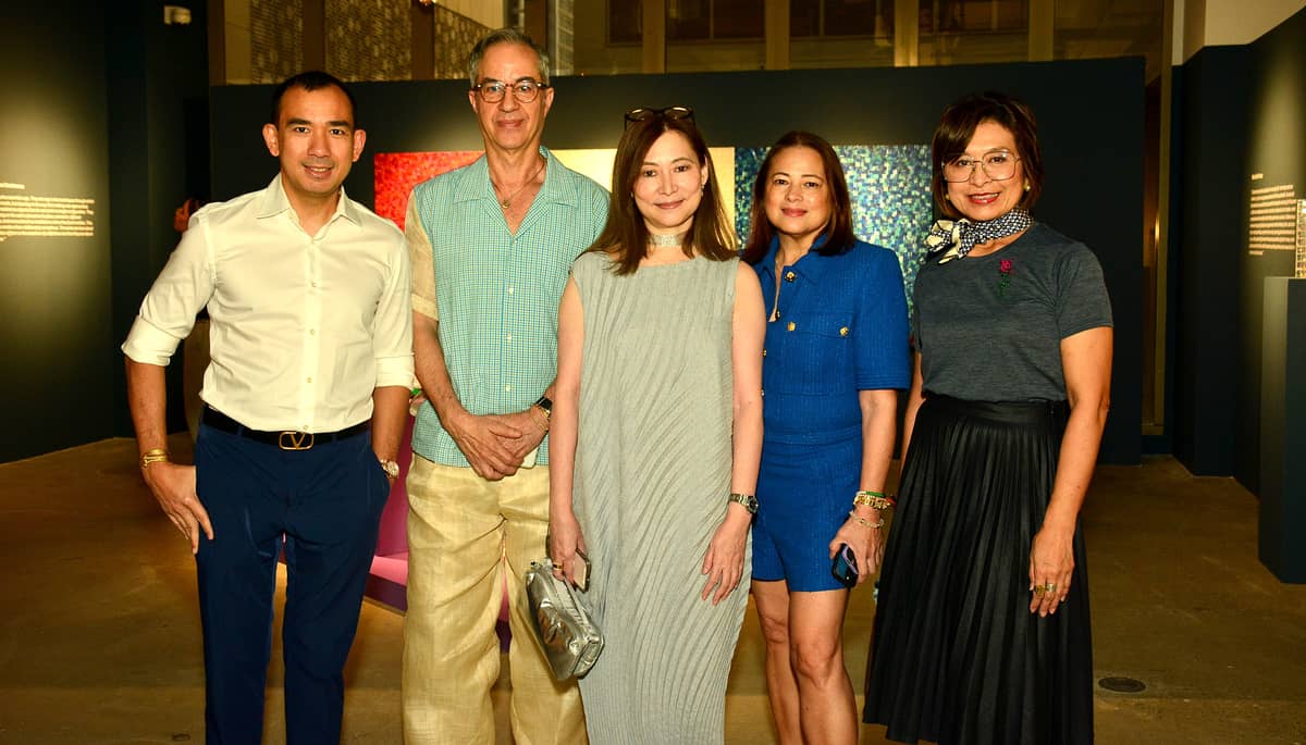 JAIME Ponce de Leon, Mark Wilson, Michelle Perez, Bambina Olivares and Ces Drilon.