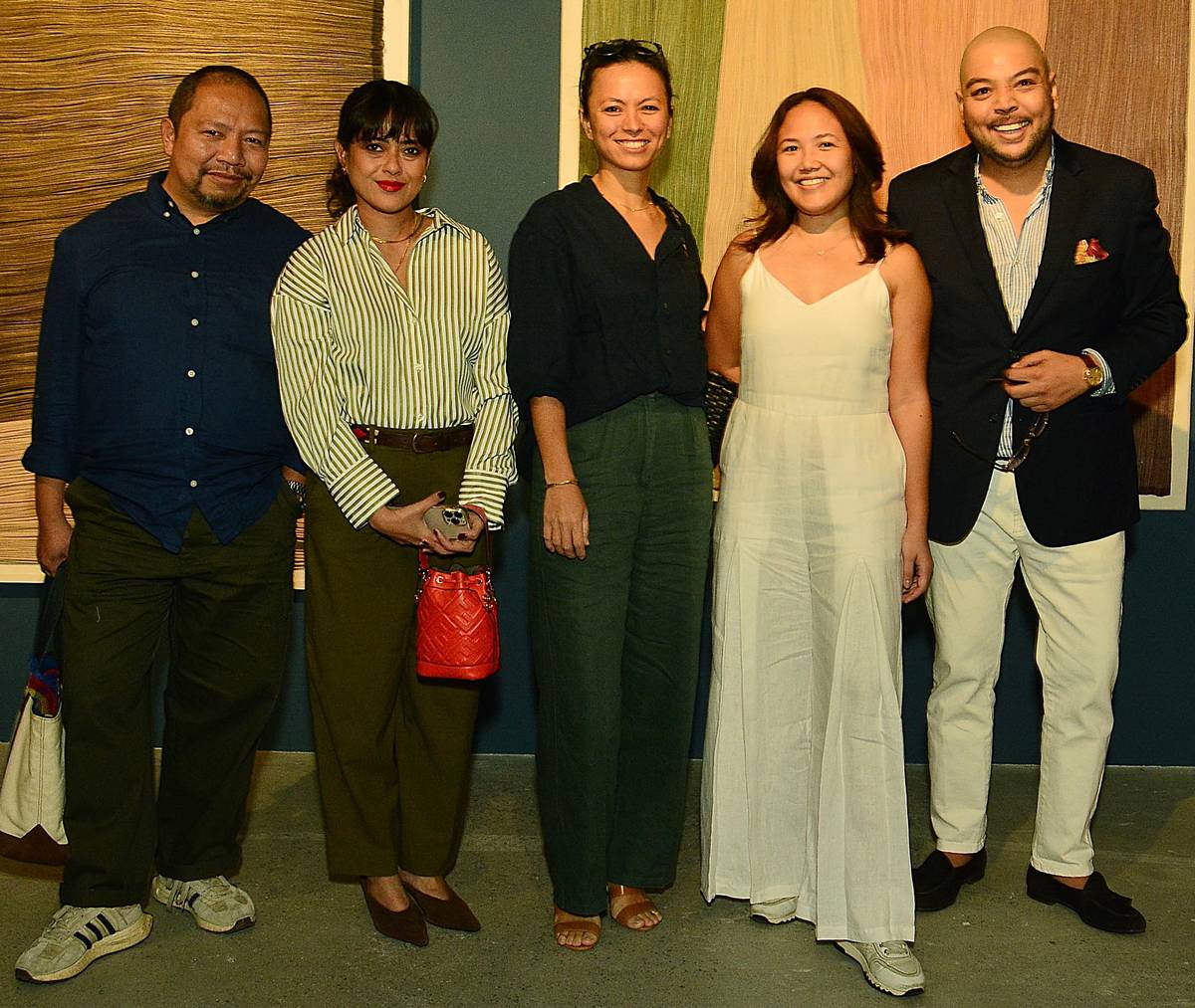 JEROME Gomez, Wawi Navarroza, Olivia d’Aboville, Ayni Nuyda and Ram Bucoy.