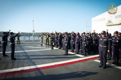 Chinese navy monitors MMCA — AFP