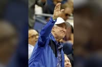 NEIL Sedaka waves to the crowd during the Menâ’s Singles Quarterfinal match between Andrey Rublev and Frances Tiafoe of the United States on Day Ten of the 2022 US Open at USTA Billie Jean King National Tennis Center on 7 September 2022 in the Flushing neighborhood of the Queens borough of New York City.
