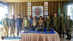 4 armed men nabbed, guns seized in Sulu