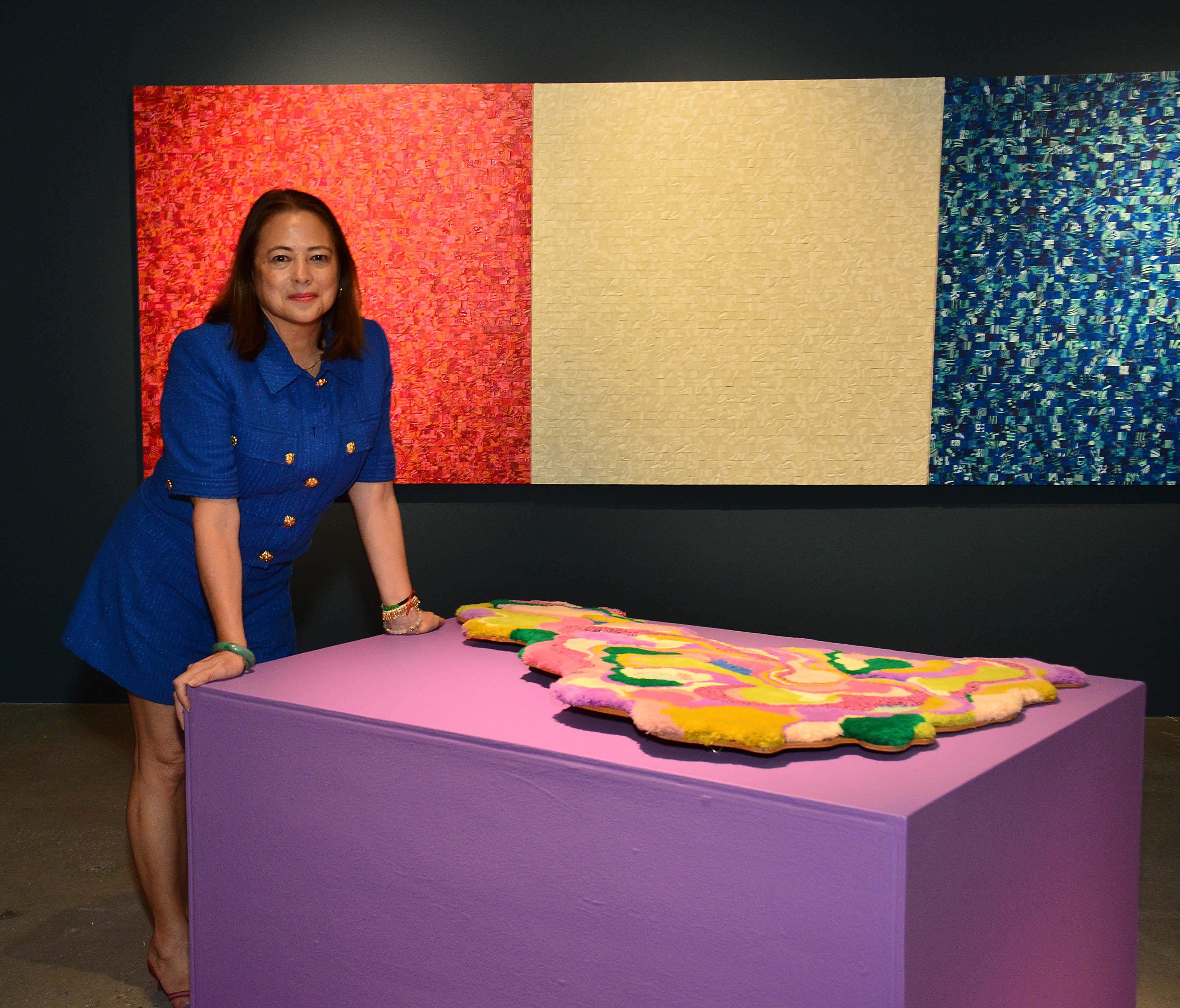 Fabric of form: A new dialect for Philippine painting at the M