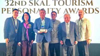 PAGCOR Chief honored for Tourism Leadership at SKAL Awards