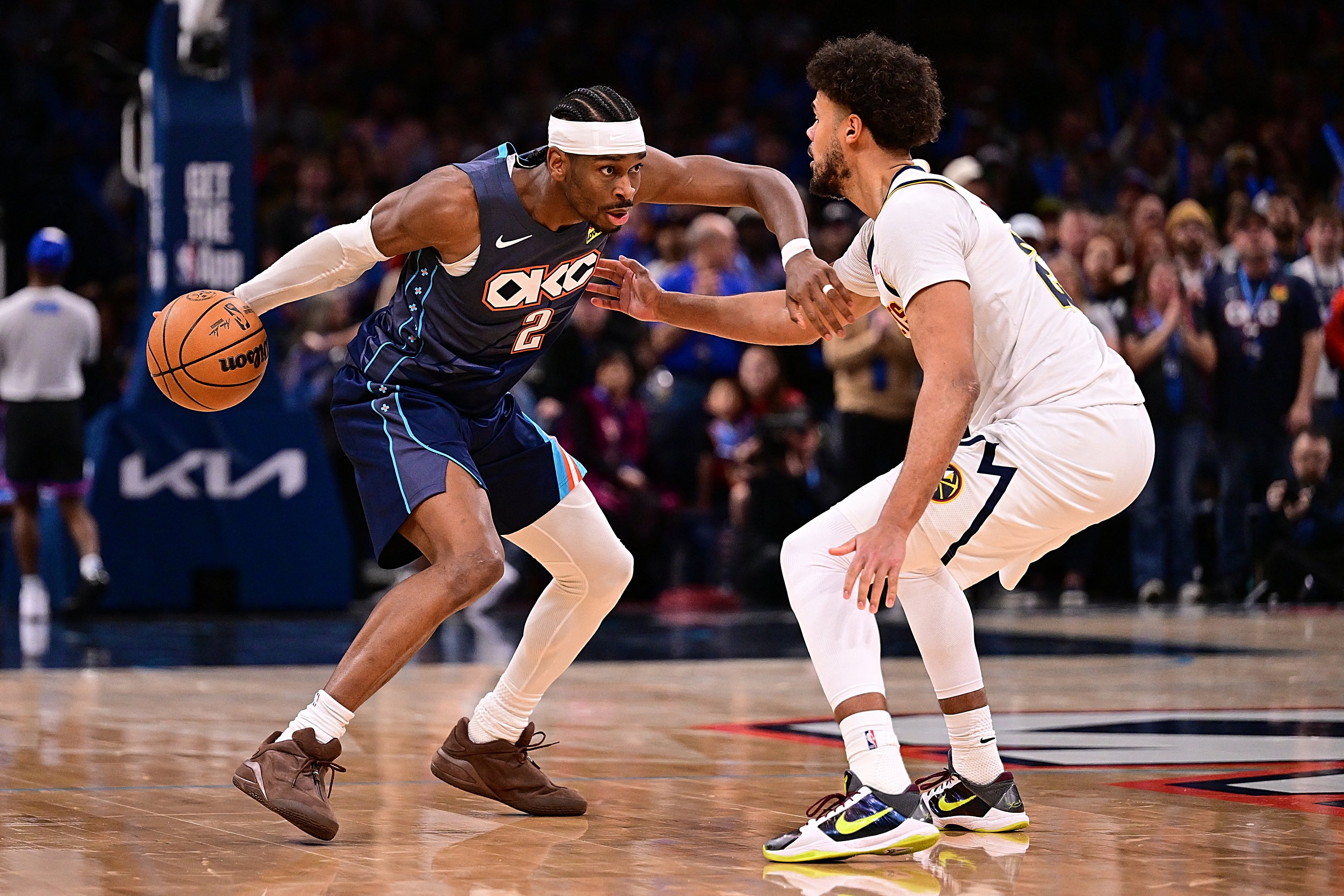 Gilgeous-Alexander equals scoring record as Thunder roll Nuggets