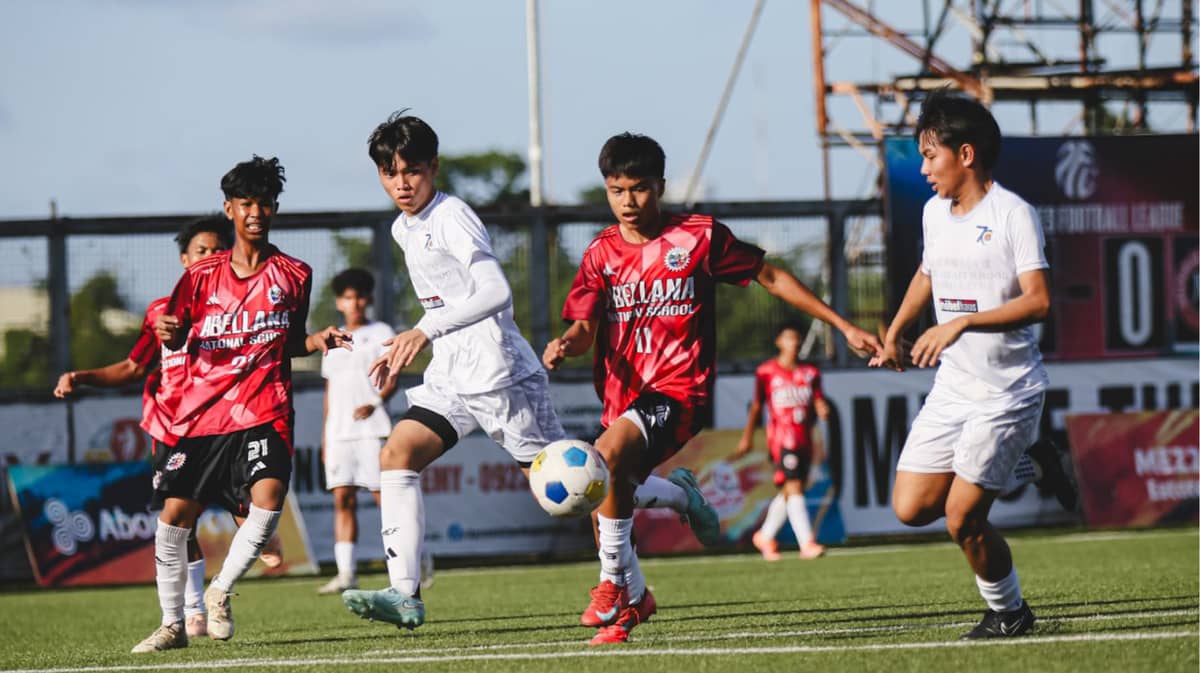 ATHLETES showcase their competitive spirit and skill at the Cebu leg of the Aboitiz Football Cup Season 25.