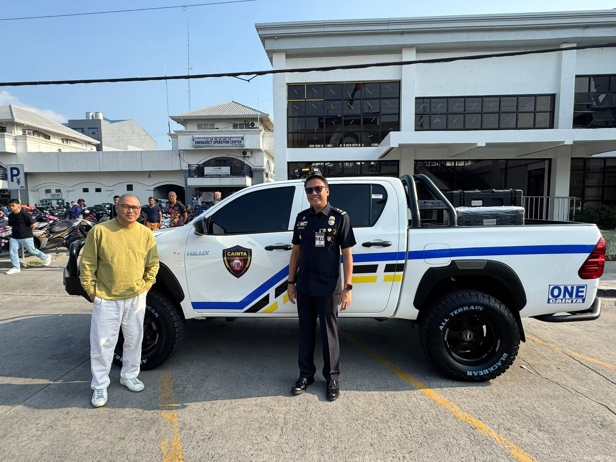 BFP recieves new rescue pick-up  