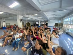 Bong Go boosts fire recovery efforts in Mandaluyong