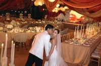 THE newlyweds Kim Molina and Jerald Napoles exchanged vows in a seaside ceremony attended by family, friends, and colleagues.
