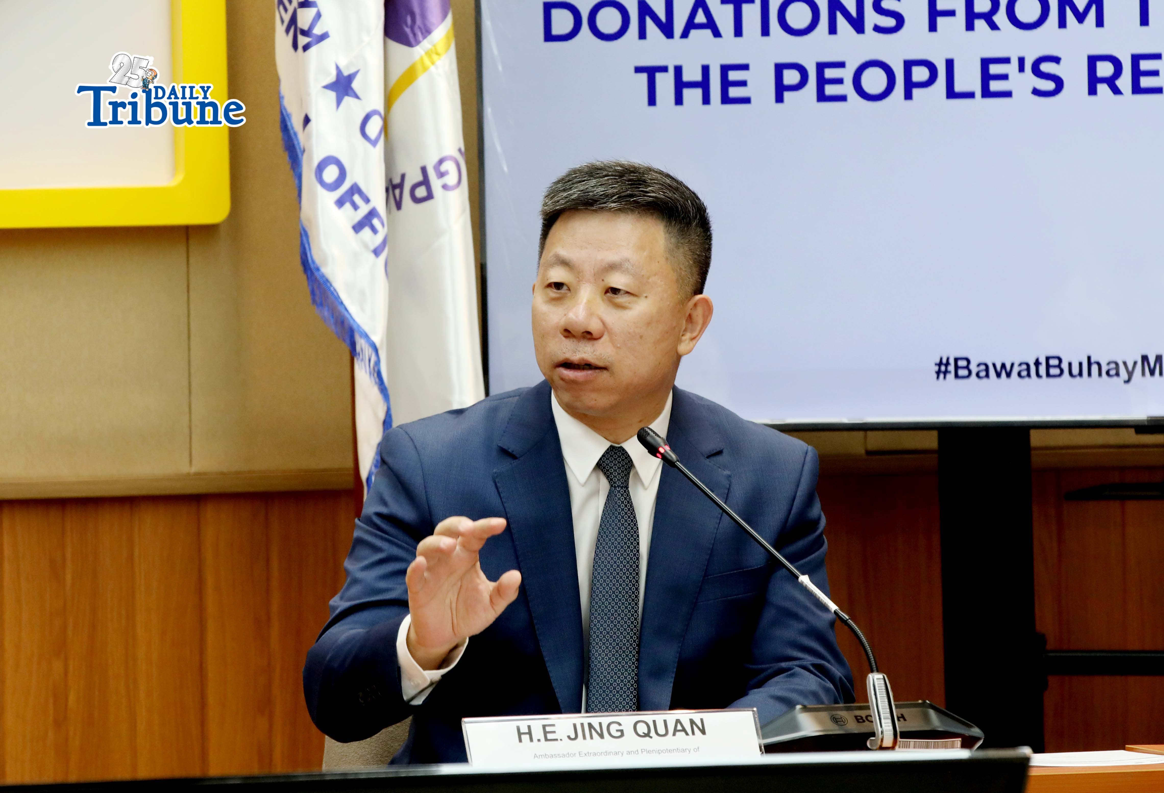 China donates $1M to DSWD for typhoon victims
