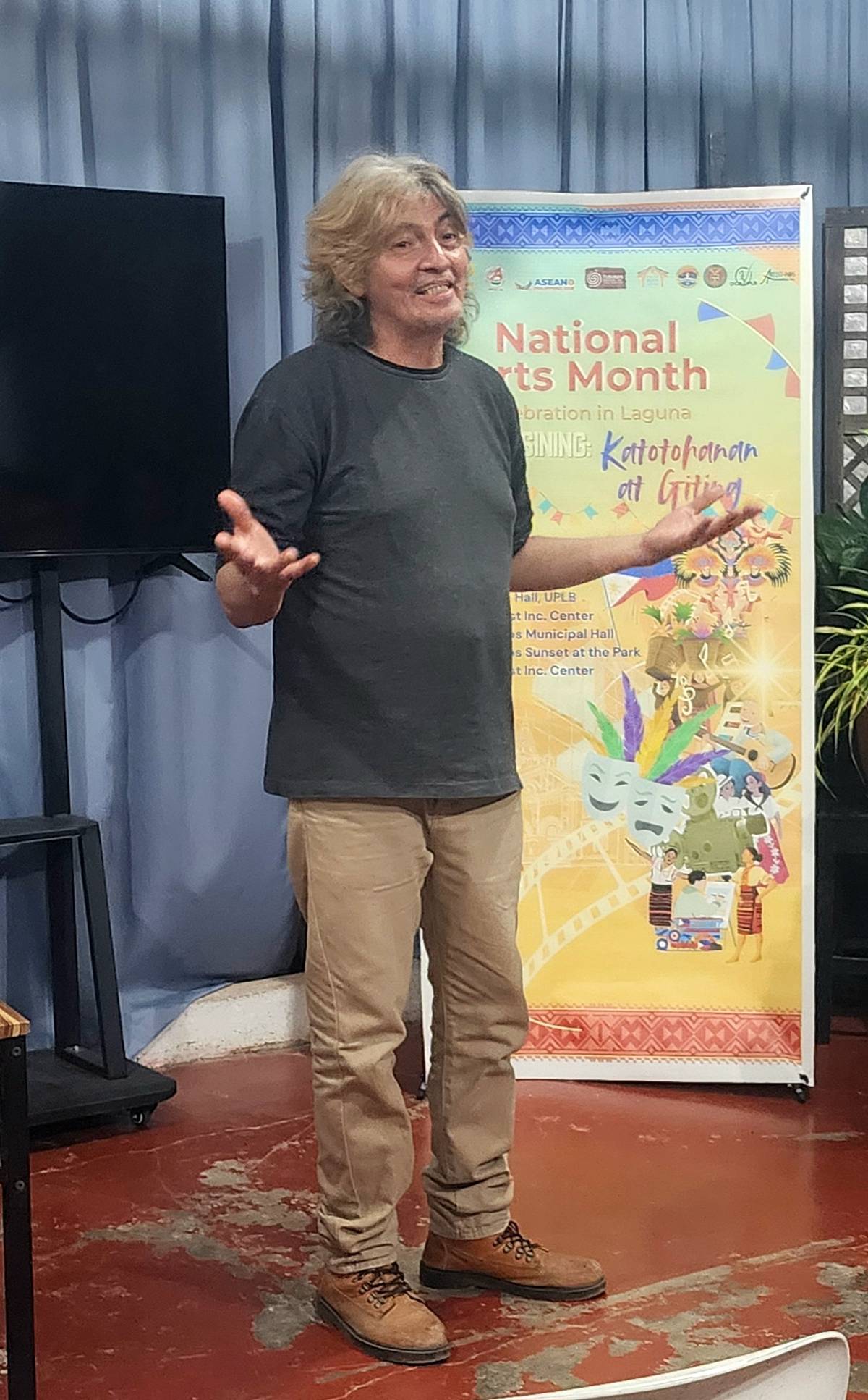 EDWARD Perez, head of the NCCA National Committee on Dramatic Arts.