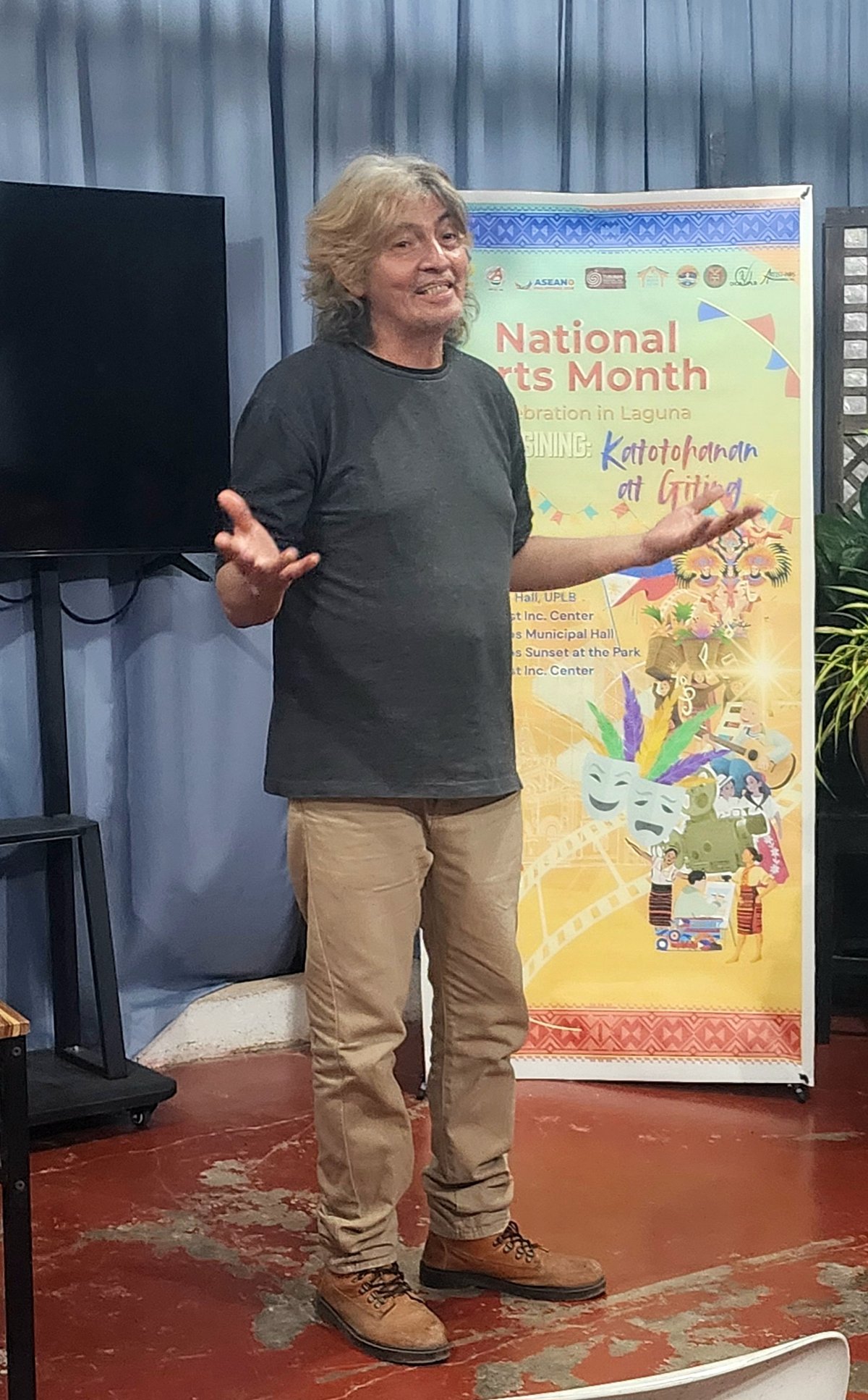 EDWARD Perez, head of the NCCA National Committee on Dramatic Arts.