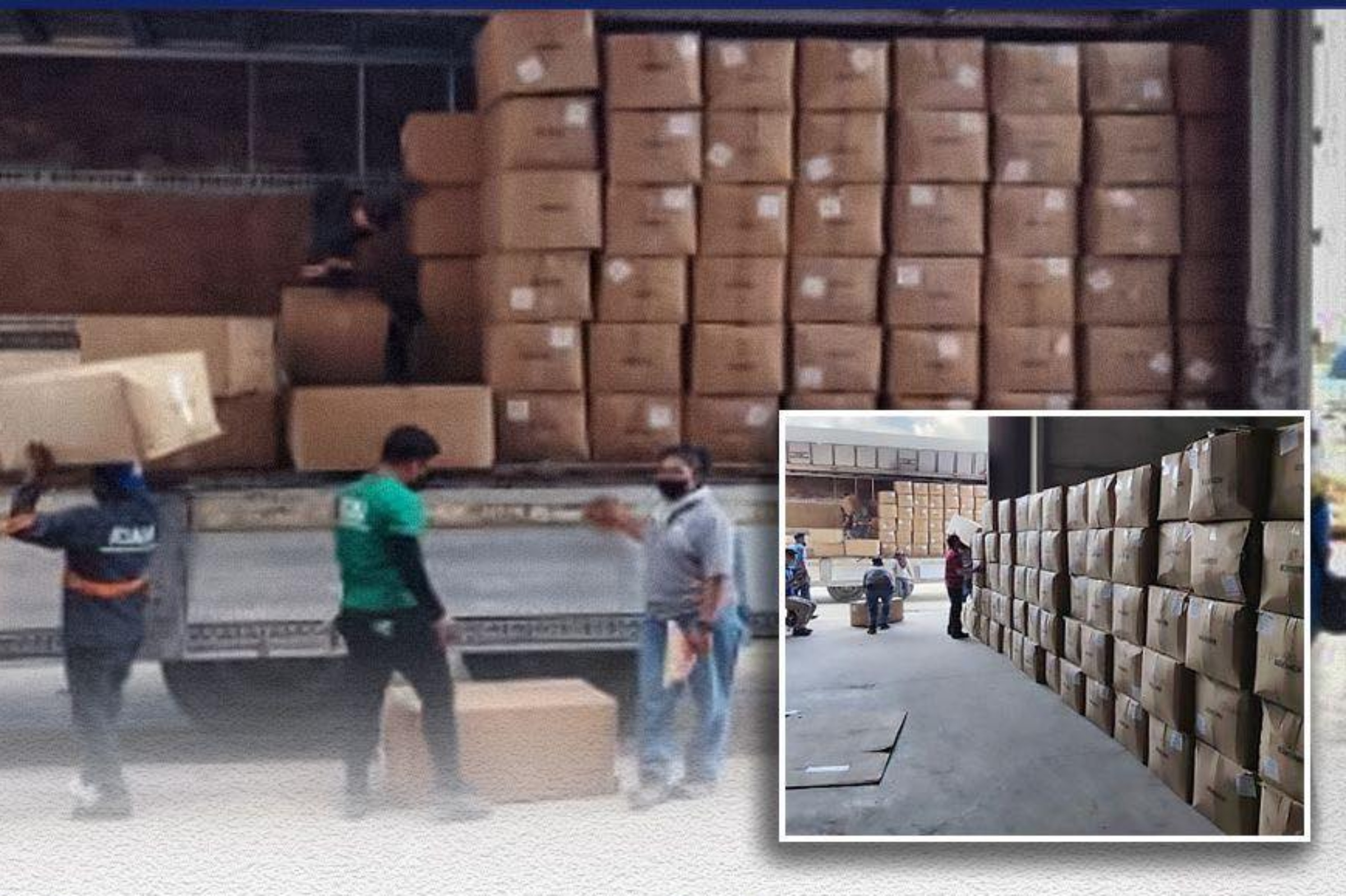 P216M fake branded footwear seized in Pampanga