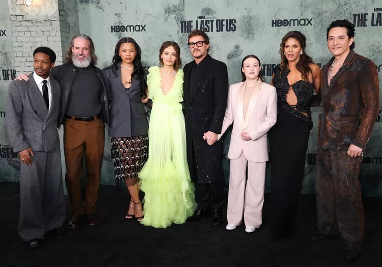 The cast of The Last of Us.