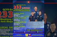 Weeklong QCPD ops net 233 violators