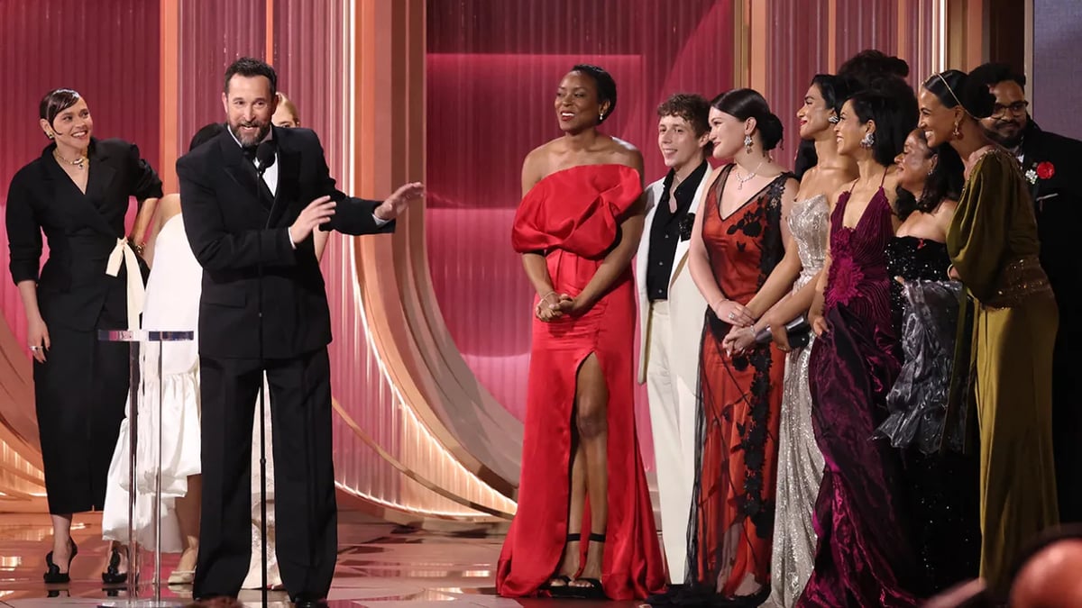 The cast of The Pitt.