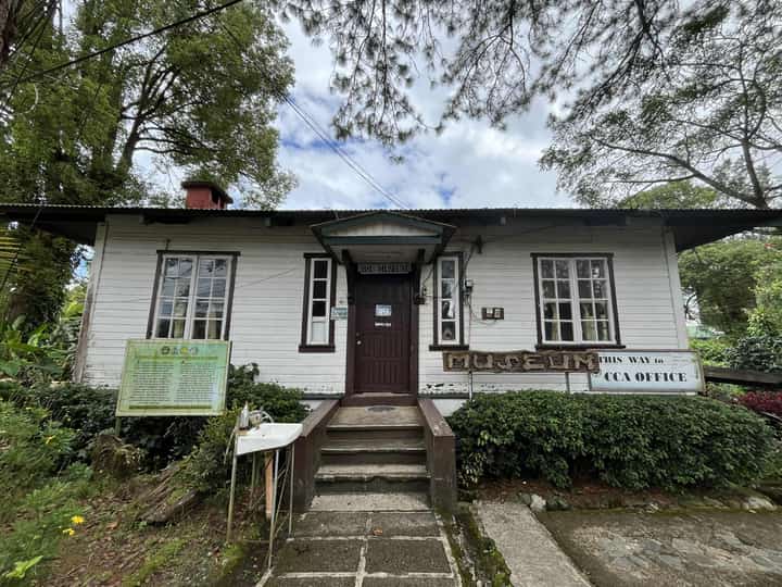 THE BSU Museum, originally the Principal’s Cottage built in the 1920s.