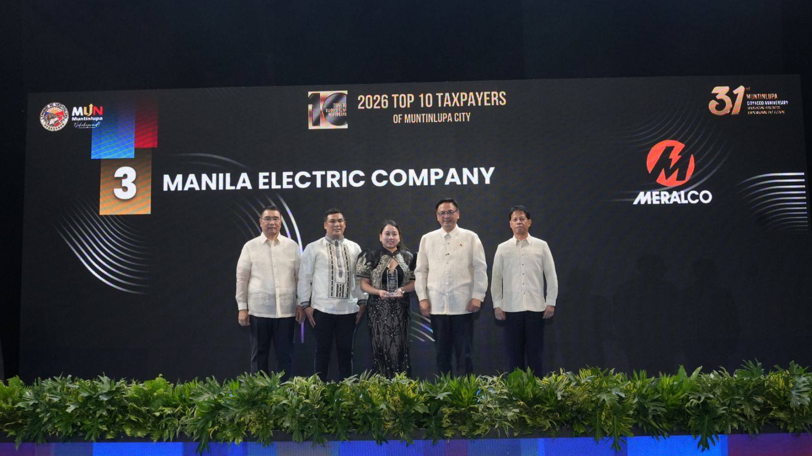 Muntinlupa honors top corporate taxpayers