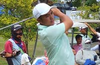 ROLANDO Bregente of Eastridge fires 38 points to kick off the Championship Division action of the 77th PAL Interclub on Tuesday.