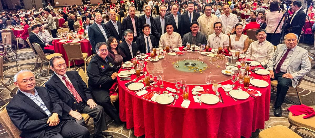 SENATORS, national government officials, members of the diplomatic corps and executives of CGHMC joined leaders from the Filipino-Chinese business community for a commemorative photo.