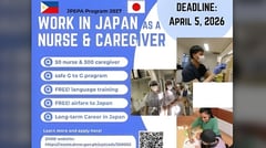 Nurses and care workers wanted for Japan