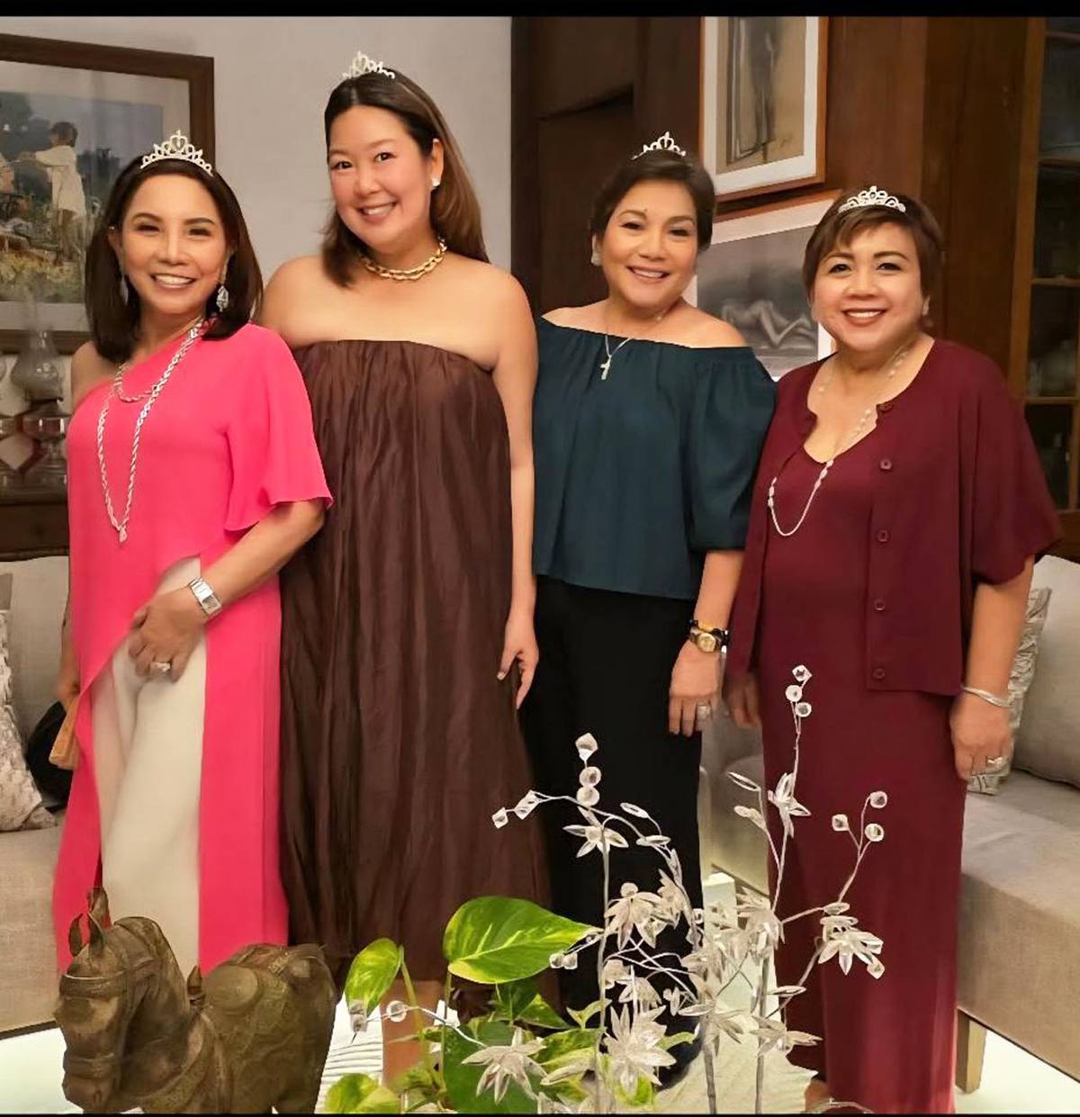 MERIAN Tirol, Debbie Huang, Marget Villarica and Marian Miranda.