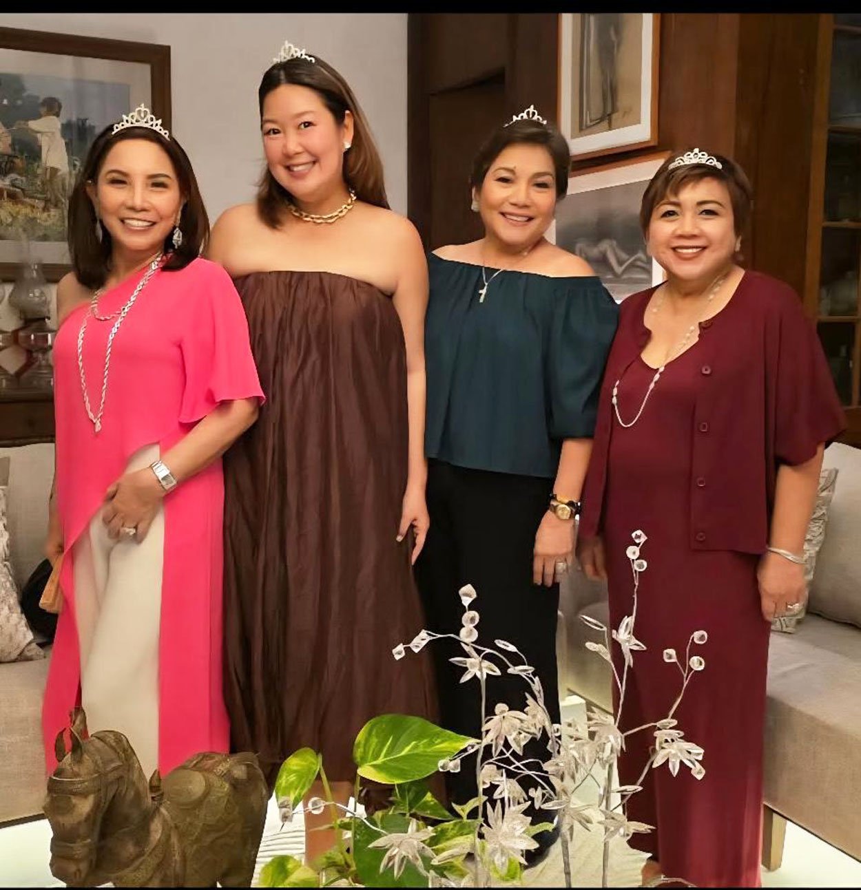 MERIAN Tirol, Debbie Huang, Marget Villarica and Marian Miranda.