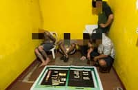 THREE suspects were arrested in a buy-bust operation at Barangay Sapang Biabas on 02 March 2026.