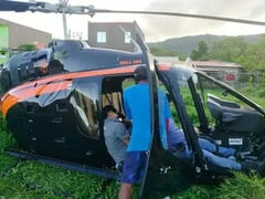 1 dead, 4 injured in Pililla, Rizal helicopter crash
