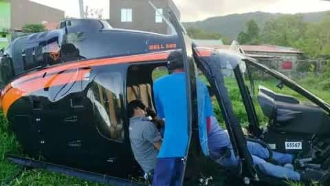 One dead, four others were injured when a civilian helicopter crashed at Upper Barak, Barangay Quisao of Pililla Town, Rizal on the morning of March 3, 2026.