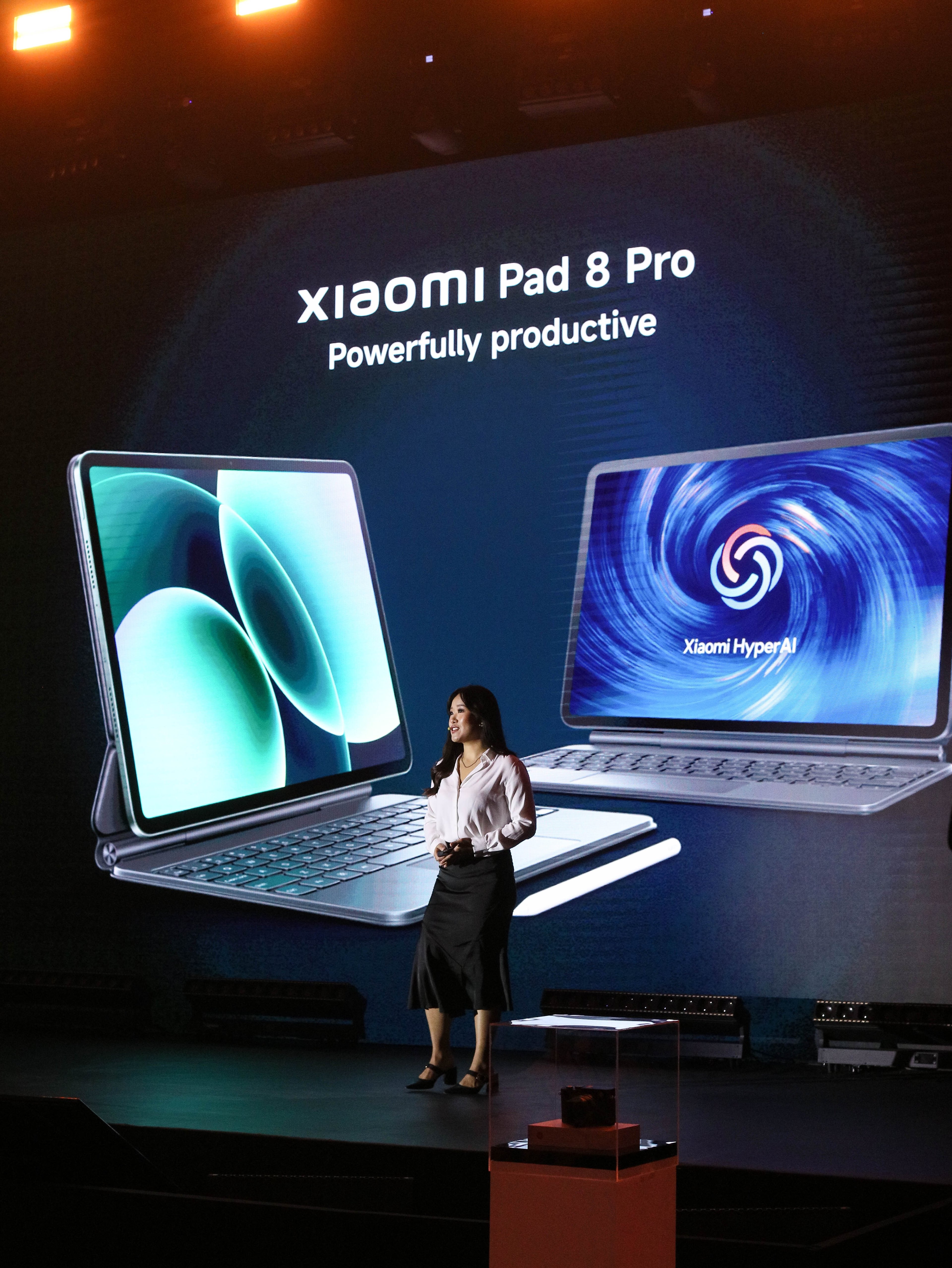 ALISON Zhou rolls out the rest of the lineup, from the Pad 8 Series to the brand’s latest AIoT devices.