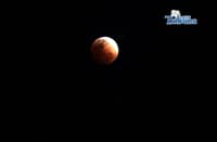 (March 03 2026) A Lunar eclipse as seen from Caloocan City Tuesday Night March 3 2026. Photo/Analy Labor