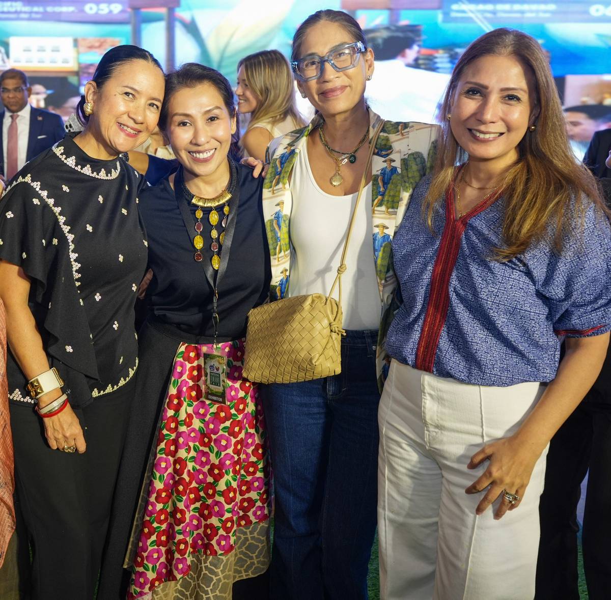 MIA Borromeo, Ginggay de la Merced, Techie Hagedorn and Julie Boschi.