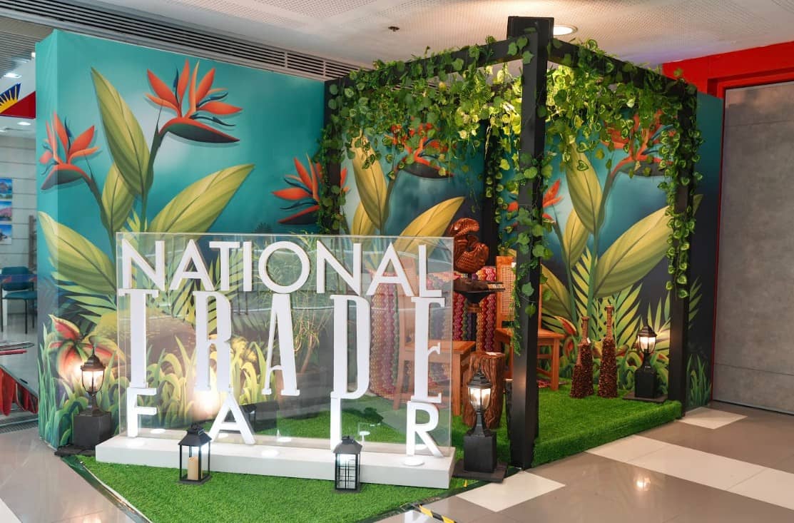 THE undisputed piece de resistance: From furniture to fashion and intricate handicrafts, coconut-based materials were used and engineered bamboo and natural fibers.