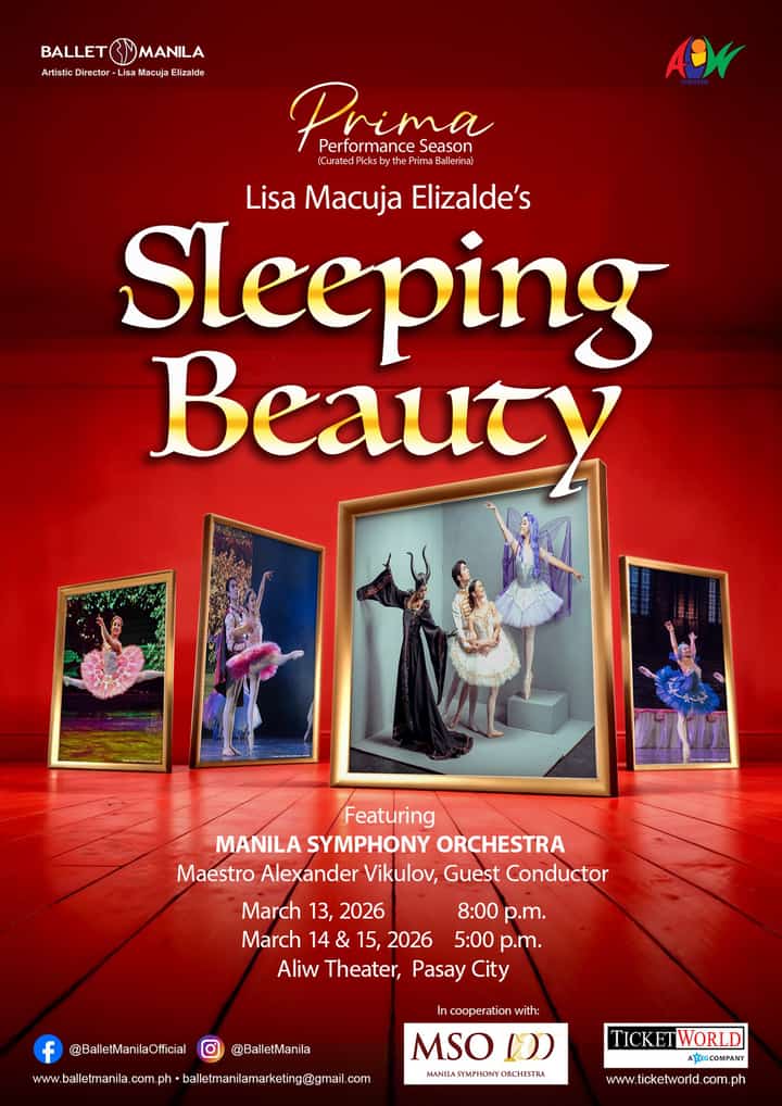 Ballet Manila stages 'Sleeping Beauty' on 13-15 March