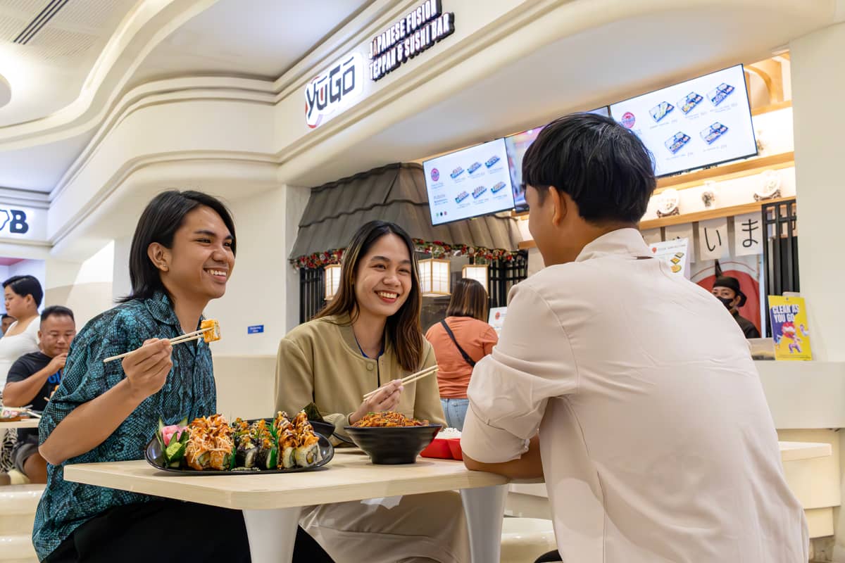 YUGO Japanese Fusion Teppan and Sushi Bar, Foodcourt.
