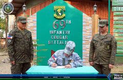 NOLCOM holds unit visit at 69IB headquarters in Zambales
