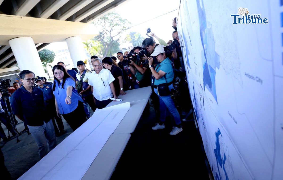 Vince inspects Marikina River